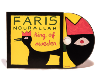 CD cover King of Sweden by Faris Nourallah